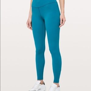 lululemon athletica | Pants u0026 Jumpsuits | Lululemon Align Pant 28 Cerulean Capri  Blue | Poshmark